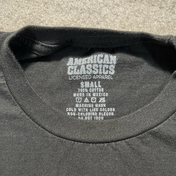 Slash Guitar Graphic T-Shirt Black Small Rock Band American Classics - Picture 3 of 5